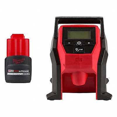 MILWAUKEE 48112400000000 Battery and Compact Inflator Cordless