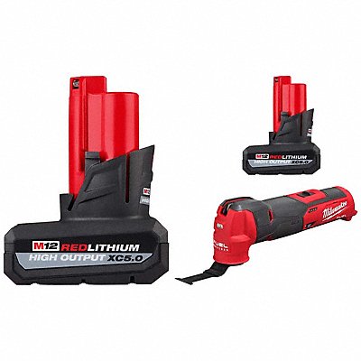 MILWAUKEE 4.81124504811245E+21 M12 5.0 Battery(2) + M12 FUEL Multi-Tool