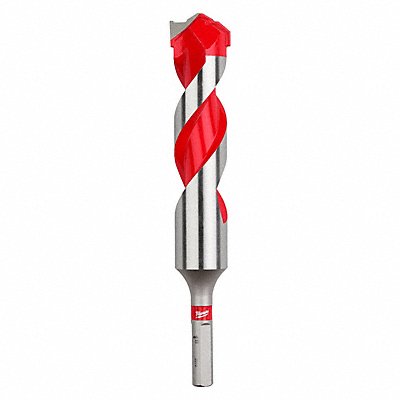 MILWAUKEE 48209049 1x4x6 Carb Hammer Drill Bit w/Power Tip