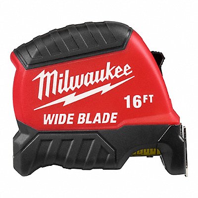 MILWAUKEE 48221216 Tape Measure 16 ft L Blade SAE