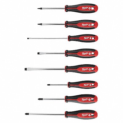 MILWAUKEE 48222718 Screwdriver Set w/Square Recess 8 pcs.