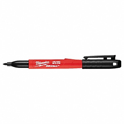 MILWAUKEE 48223209 Inkzall 12PC Fine Point Black Marker