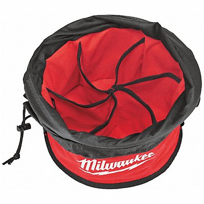 MILWAUKEE 48228170 Bucket Bag Canvas Tapered Wall Red