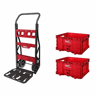 MILWAUKEE 48-22-8415, 48-22-8440, 48-22-8440 PACKOUT CART + CRATE + CRATE