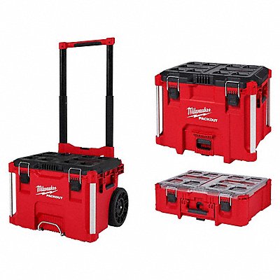 MILWAUKEE 4.82284274822842E+23 Rolling Tool Box XL Box Deep Organizer