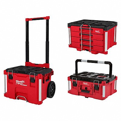 MILWAUKEE 4.82284274822844E+23 Rolling Tool Box 4Drawer BoxLg.Tool Box