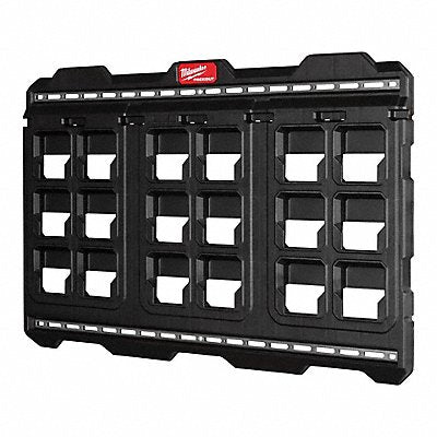 MILWAUKEE 48228497 Packout Lrg Wall Plate PP 1 1/4 in L Blk