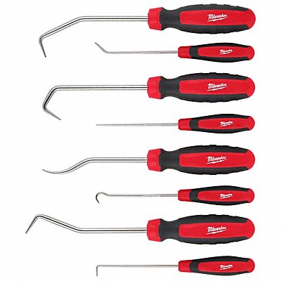 MILWAUKEE 48229218 HookPickSet ChromeVanadiumSteel 11 1/4 L