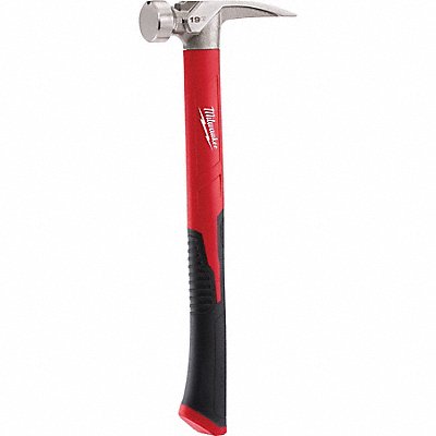 MILWAUKEE 48229316 Hammer Smth Face Poly/Fiberglasss Hndl 19oz.