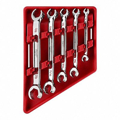 MILWAUKEE 48229470 SAE Flare Nut Wrenches 5PC