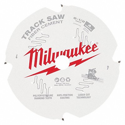 MILWAUKEE 48400670 Track Saw Blade 0.087 Thick Round Arbor