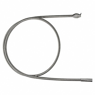 MILWAUKEE 48533576 Drain Cleaning Cable Metal 1/2 dia 6 ft