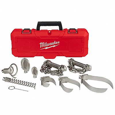 MILWAUKEE 48533840 Head Attachment Kit 2 Augers 7 Cutters