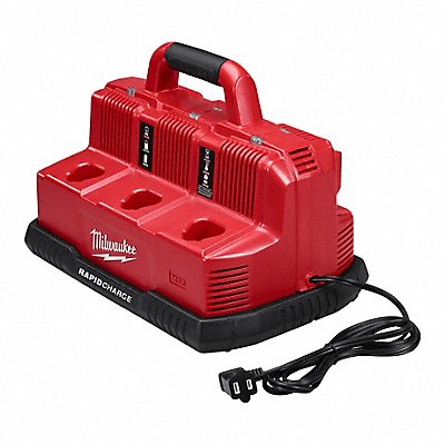 MILWAUKEE 48591807 Battery Charger Li-Ion 6 Ports