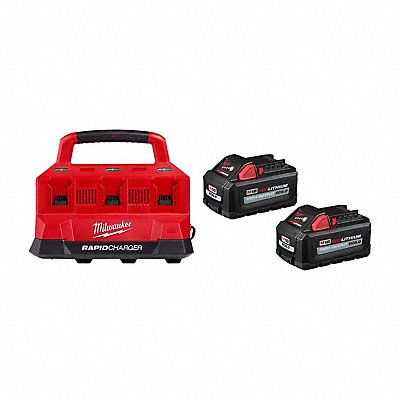 MILWAUKEE 4.85918094811186E+23 M18 PACKOUT Charger + M18 Battery 4PK