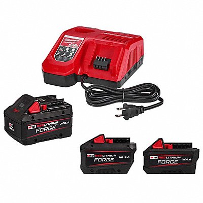 MILWAUKEE TOOL  EQUIPMENT 48-59-1881, 48-11-1813, 48-11-1861 M18 RDL FORGE XC8.0 HD12.0  XC6.0