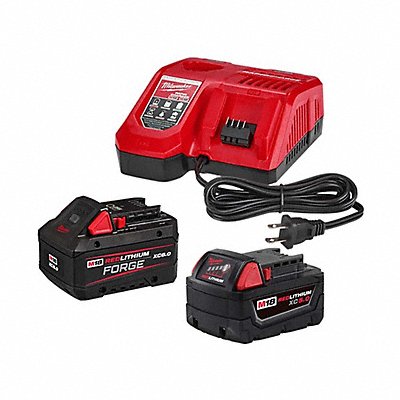 MILWAUKEE 4.85918814811185E+15 M18 FORGE 8.0 Starter Kit + 5.0 Battery