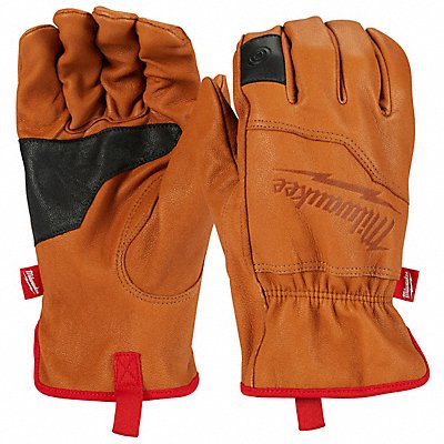 MILWAUKEE 48730011 Goatskin Leather Work Gloves M PR
