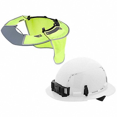 MILWAUKEE 4873107248731200 Ear Muffs and Hard Hat