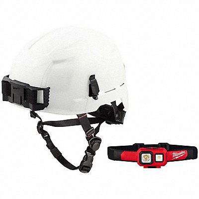 389WN8 MILWAUKEE 487313000000 Safety Helmet and Headlamp