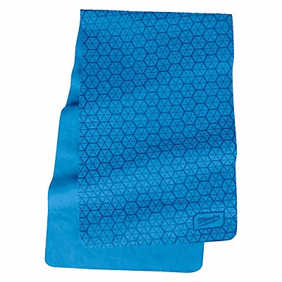 MILWAUKEE 48734540 Cooling Towel Wet 33 L 8-1/4 W Blue