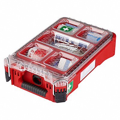 MILWAUKEE 48738435C First Aid Kit + Housing 79pcs 9 13/16x4 5/8