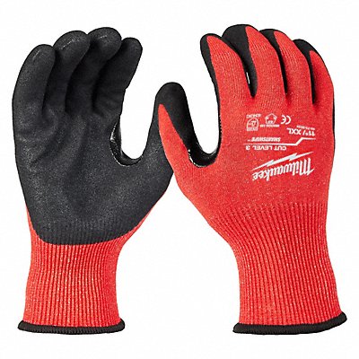 MILWAUKEE TOOL  EQUIPMENT 48738634E CUT 3 NITRILE GLOVES - XXL PR1