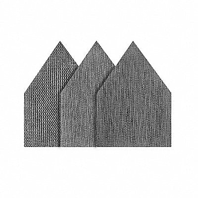 MILWAUKEE 48805406 Sanding Sheets Nylon Backing 3-5/8 dia.