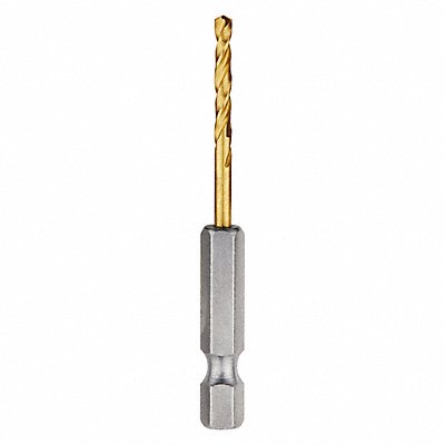 MILWAUKEE 48894604 Hex Shank Drill 7/64 HSS PK2