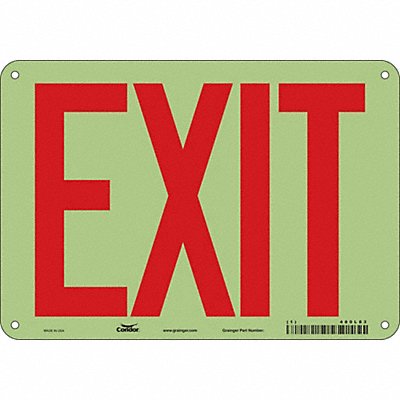 CONDOR 480L83 Safety Sign 7 inx10 in Polyethylene