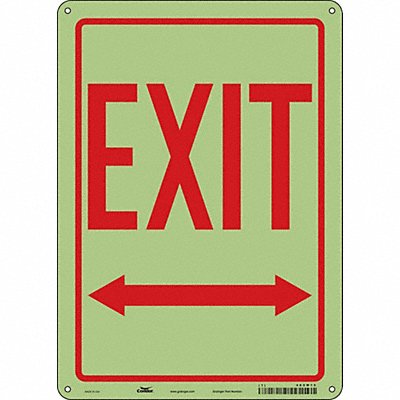 CONDOR 480M13 J7042 Safety Sign 14 inx10 in Polyethylene