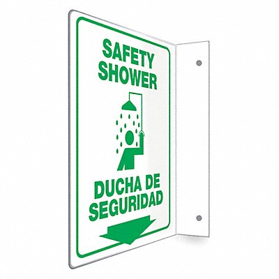 CONDOR 480W25 Safety Sign 12 in x 9 in PETG