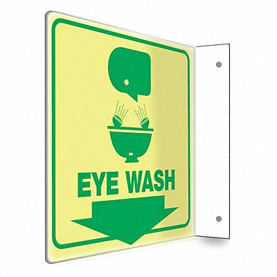 CONDOR 480W27 Safety Sign 8 inx8 in PETG