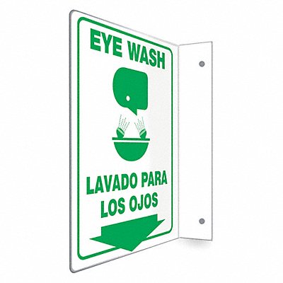 CONDOR 480W35 Safety Sign 12 in x 9 in PETG