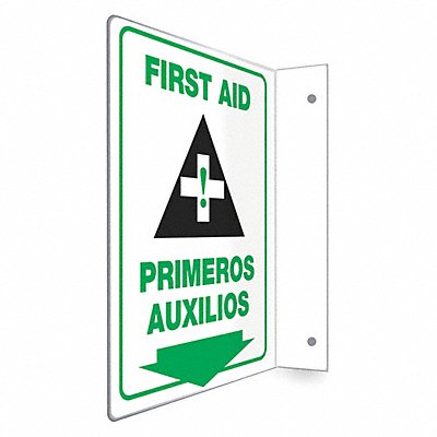 CONDOR 480W57 Safety Sign 12 in x 9 in PETG