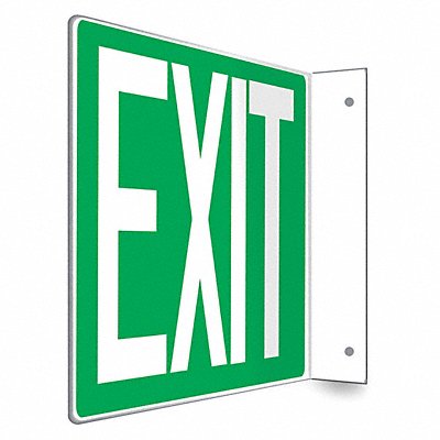 CONDOR 480W74 Safety Sign 8 in x 12 in PETG