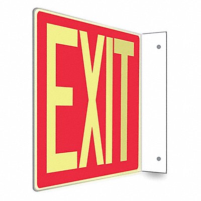 CONDOR 480W80 Safety Sign 8 inx12 in PETG