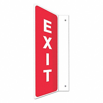 CONDOR 480W83 Safety Sign 12 in x 4 in PETG