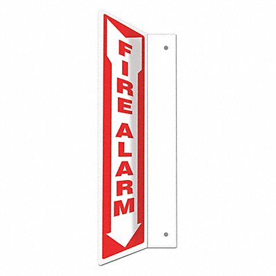 CONDOR 480X25 Safety Sign 24 in x 4 in PETG