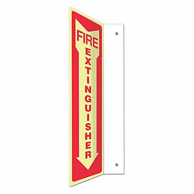 CONDOR 480X41 Safety Sign 24 inx4 in PETG