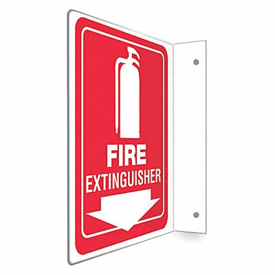 CONDOR 480X54 Safety Sign 12 in x 9 in PETG
