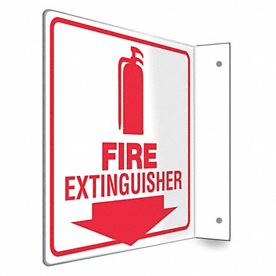 CONDOR 480X56 Safety Sign 8 in x 8 in PETG
