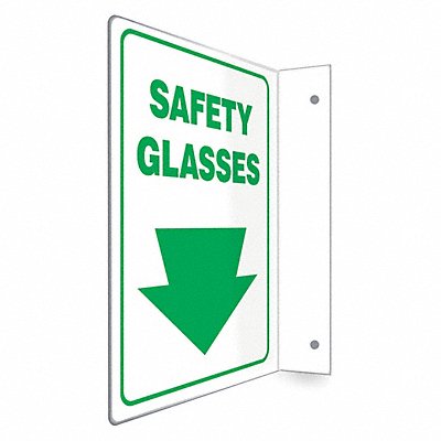 CONDOR 480X90 Safety Sign 12 inx9 in PETG