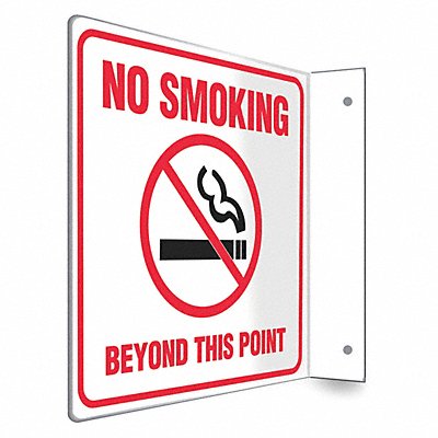 CONDOR 480X99 Safety Sign 8 inx8 in PETG