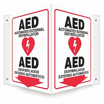 CONDOR 480Y23 Safety Sign 12 in x 14 in PETG