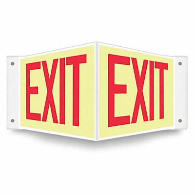 CONDOR 480Y57 Safety Sign 8 in x 18 in PETG