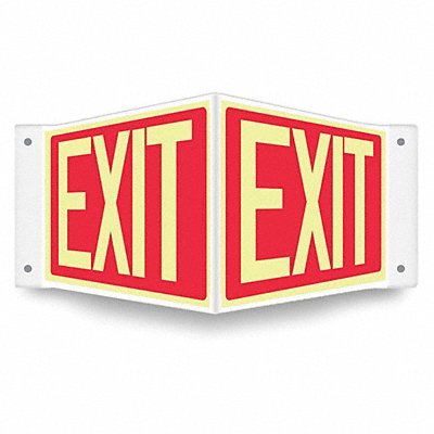 CONDOR 480Y62 Safety Sign 8 inx18 in PETG