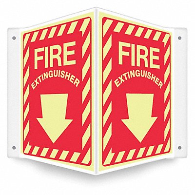 CONDOR 480Z20 Safety Sign 12 inx14 in PETG