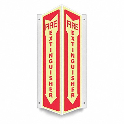 CONDOR 480Z22 Safety Sign 18 inx7 1/2 in PETG