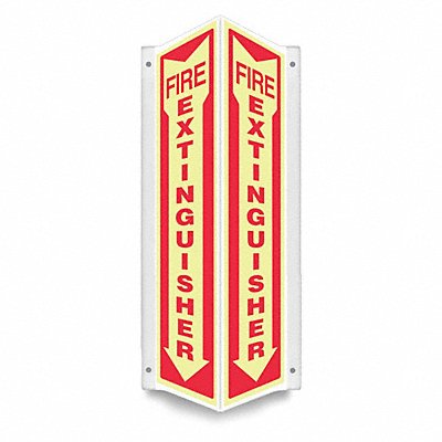 CONDOR 480Z23 Safety Sign 24 inx7 1/2 in PETG